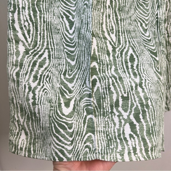 Anthropologie C/Meo Collective Energised Arbor Wide Leg Pants in Ivy Woodgrain - Picture 9 of 16